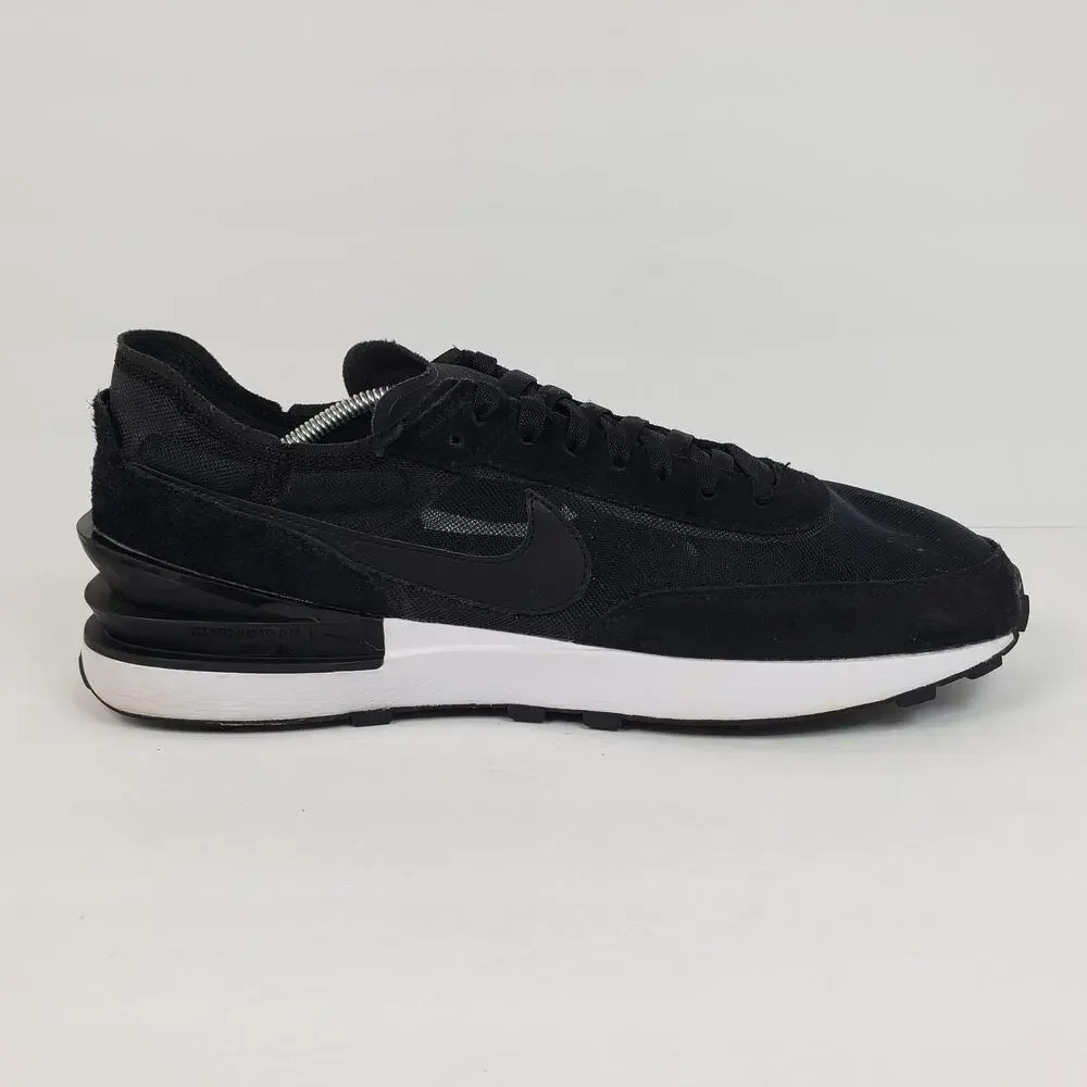 Nike Waffle One Mens Size 13 Black White Athletic Sneaker Shoes DA7995-001